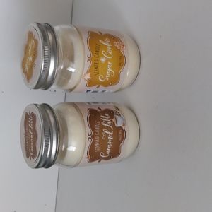 NWT Pair Holiday Scented Candles